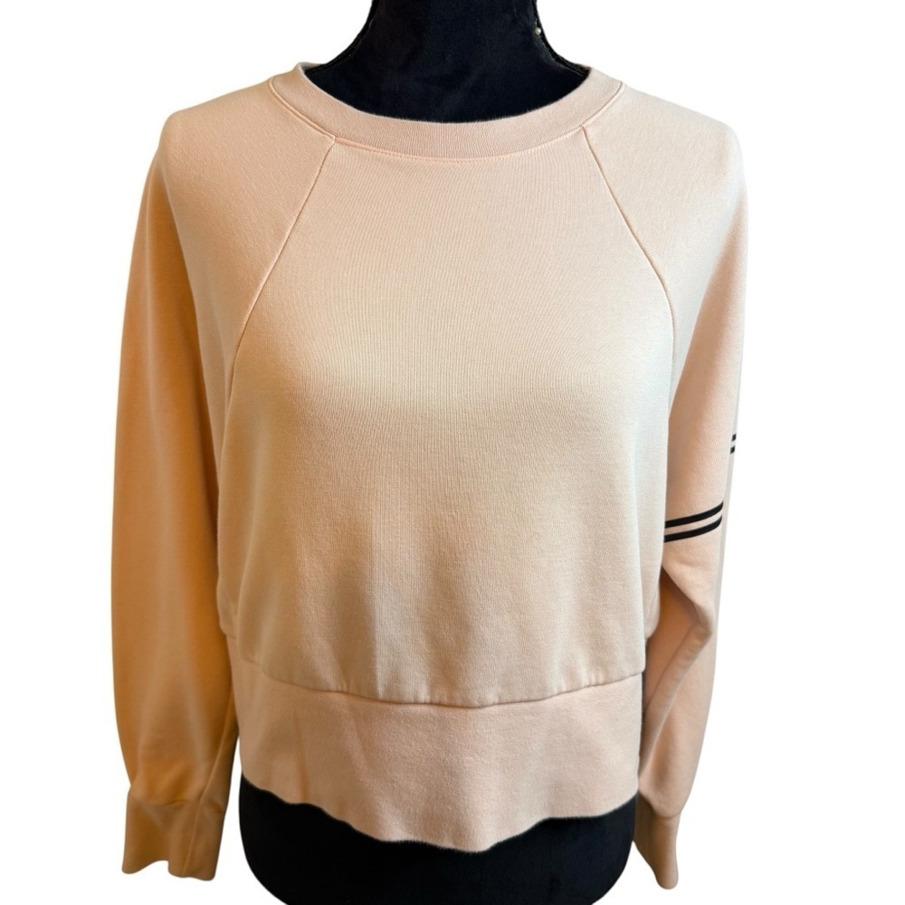 Nike Dr-Fit Pink Boxy Crop Sweatshirt Long Sleeve - Picture 3 of 8
